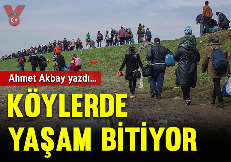 Köylerde yaşam bitiyor