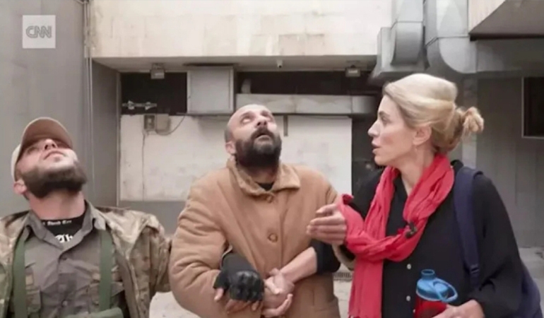 CNN’den Hollywood filmlerini aratmayan Suriye haberi