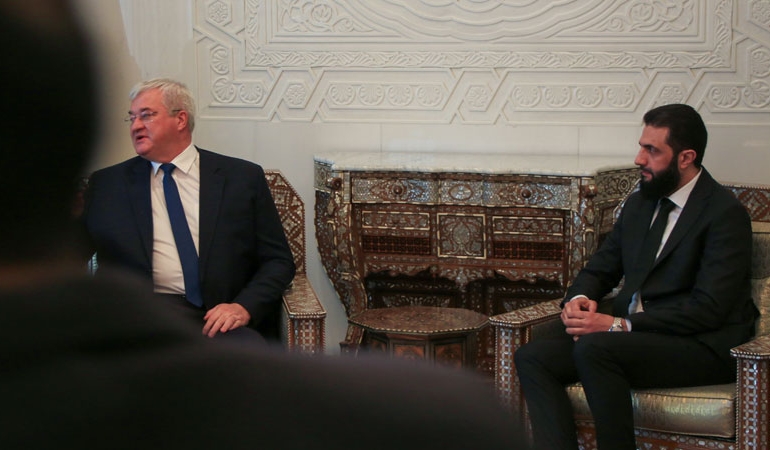 Suriye’de Colani, Ukrayna Dışişleri Bakanı ile görüştü