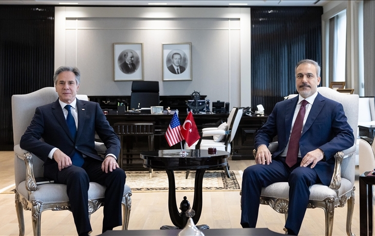 Dışişleri Bakanı Hakan Fidan ve ABD’li mevkidaşı Blinken’dan ‘Suriye’ mesajları