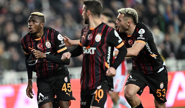Galatasaray Sivas’ta 10 kişiyle galip