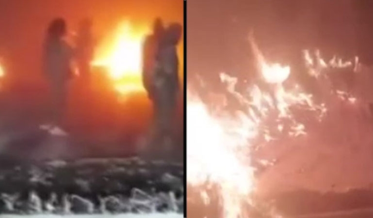 Suriye’de Hafız Esad’ın mezarını ateşe verdiler