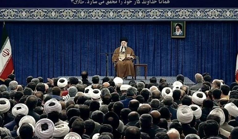 Hamaney’den Suriye açıklaması: ‘Komşu bir hükümet rol oynadı’