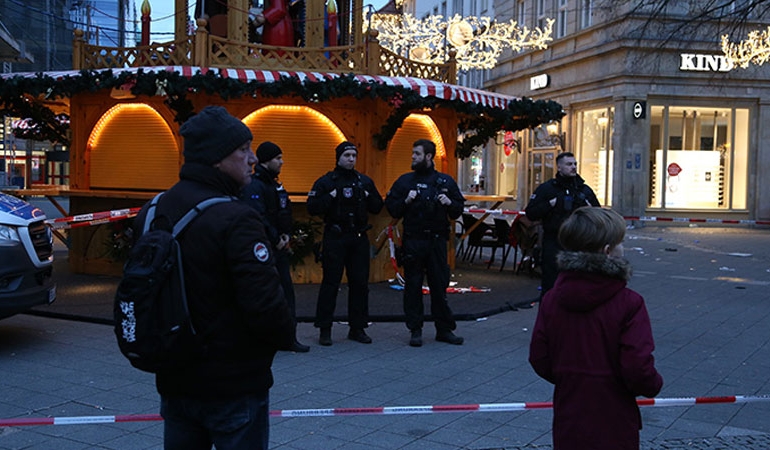 Almanya’da Noel pazarı saldırganı tutuklandı