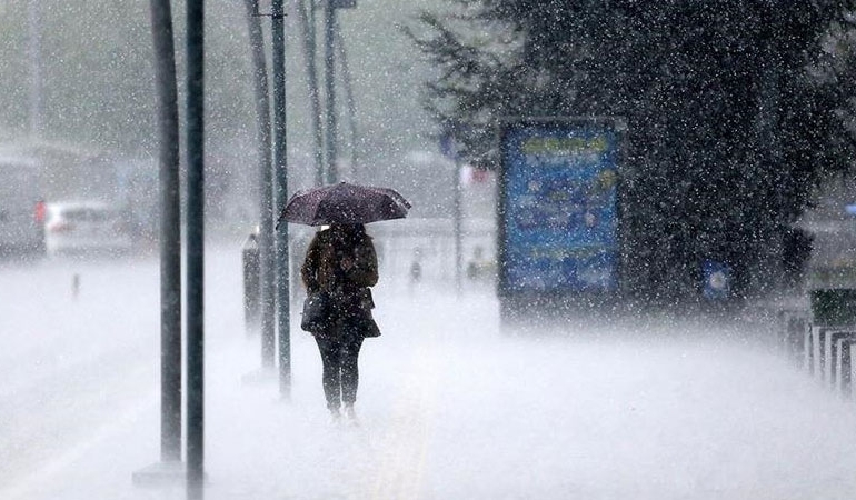 Meteoroloji alarm verdi: Sağanak, kuvvetli rüzgar, toz taşınımı…