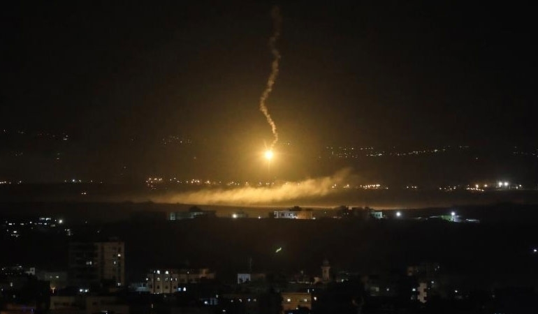 Suriye’nin başkenti Şam’a dron saldırıları