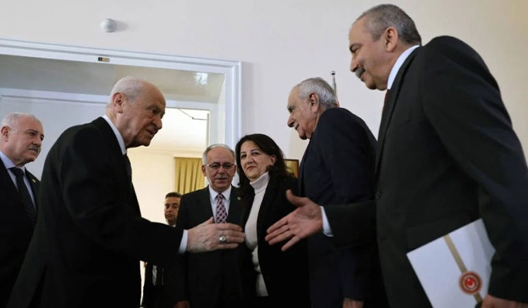 DEM Parti heyeti ile Bahçeli arasında ‘Öcalan’ zirvesi