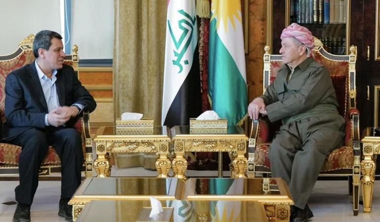 Barzani teröristbaşı Mazlum Kobani’yle buluştu… Gündem ‘Türkiye ile uzlaşma’!