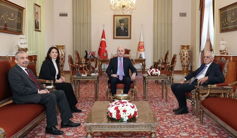 DEM Parti’den açılım turu! Numan Kurtulmuş görüşmesi sonrası ilk mesaj… AKP ve CHP için tarih verildi