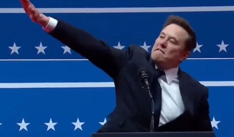 Elon Musk Nazi selamı mı verdi?