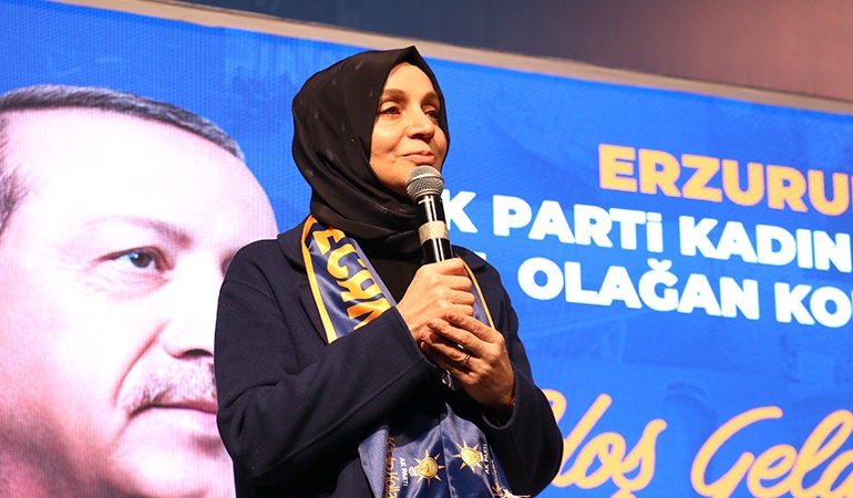AKP’li Leyla Şahin Usta: Kadınların siyasette aktif olmasında Emine Erdoğan ismi özellikle hatırlanmalı