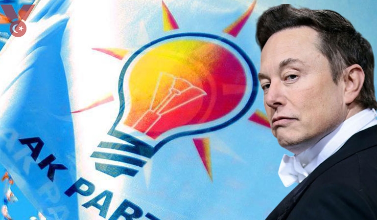 AKP’nin resmi hesabından dikkat çeken paylaşım: Elon Musk görseli apar topar silindi