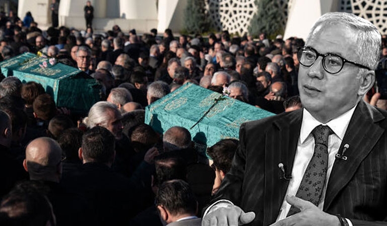 Kartalkaya’da hayatını kaybeden Sözcü yazarı Nedim Türkmen ve ailesi son yolculuğuna uğurlandı