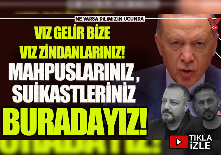 Vız gelir bize vız zindanlarınız. Mahpuslarınız, suikastleriniz… Buradayız! | Erdem Atay – Serkan Öz