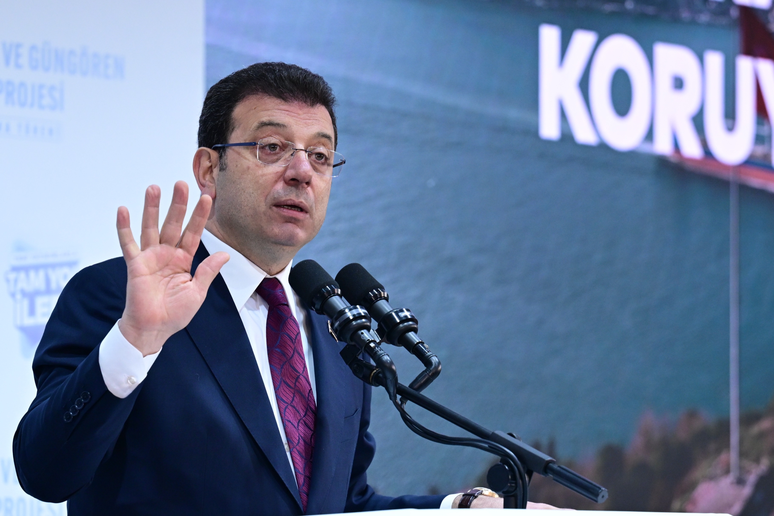 İstanbul Büyükşehir Belediyesi (İBB) Belediye Başkanı Ekrem İmamoğlu