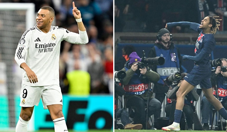 Real Madrid ile PSG, Şampiyonlar Ligi’nde son 16 turunda!