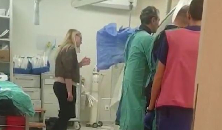 Utandıran görüntüler! Ameliyat masasında hastayla ‘stent’ pazarlığı yapıldı