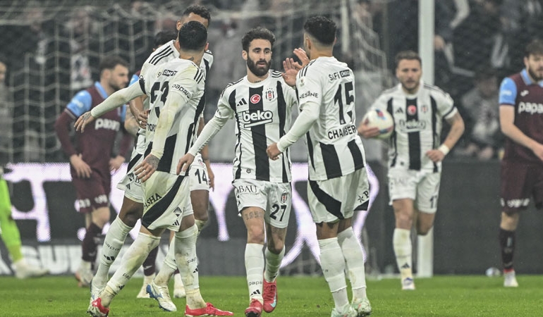 Beşiktaş, Trabzonspor karşısında geriden geldi!