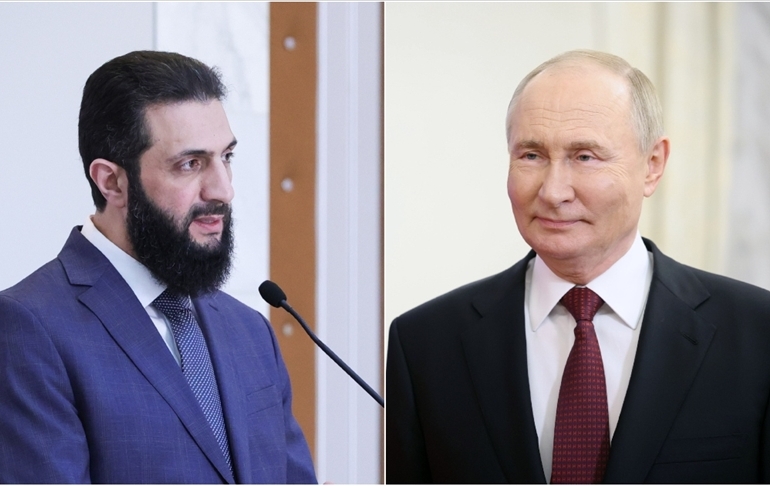 Putin, Şara ile görüştü