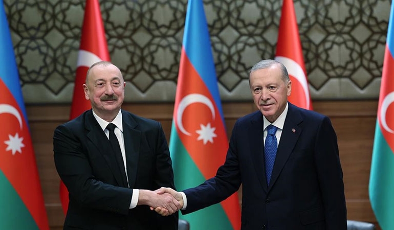 Erdoğan ve Aliyev, Iğdır-Nahcıvan Doğalgaz Boru Hattı’nın açılışına bağlandı