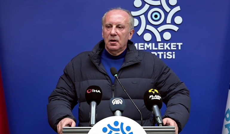 Muharrem İnce’den Saraçhane kararı