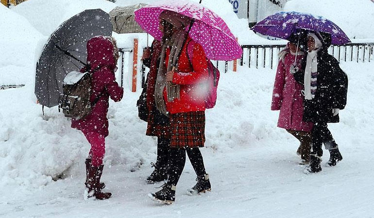Eğitime kar engeli: İşte okulların tatil edildiği il ve ilçeler