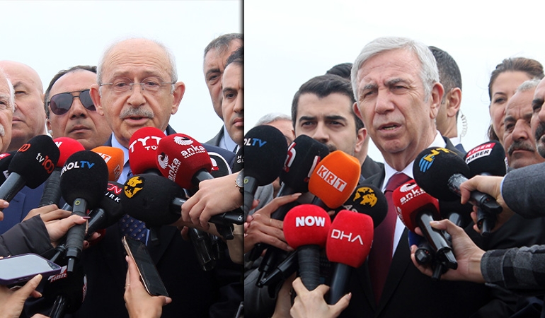 Yavaş ve Kılıçdaroğlu’ndan İmamoğlu’na ziyaret