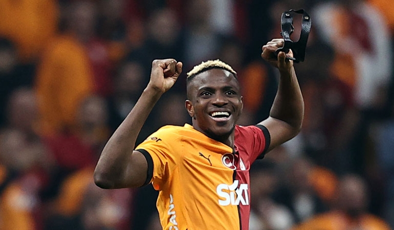 Galatasaray farka koştu, Osimhen zirveye yerleşti