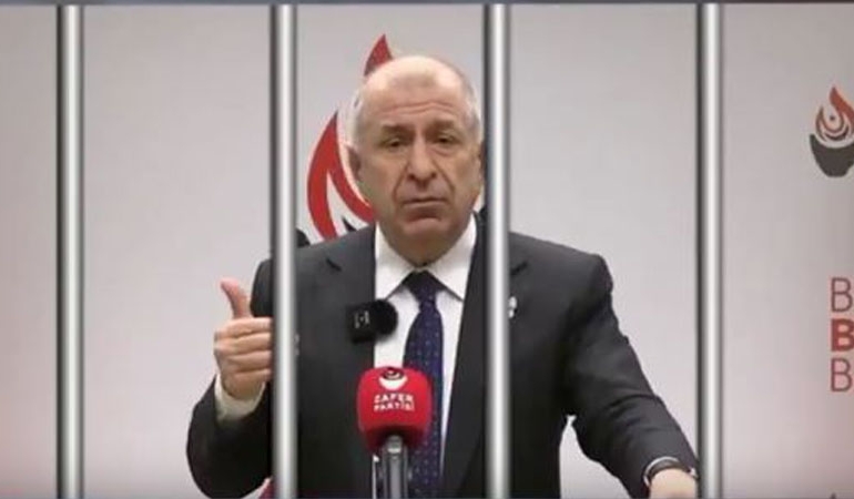 Ümit Özdağ, yapay zekayla Silivri’den seslendi: Öcalan için rehin tutuluyorum