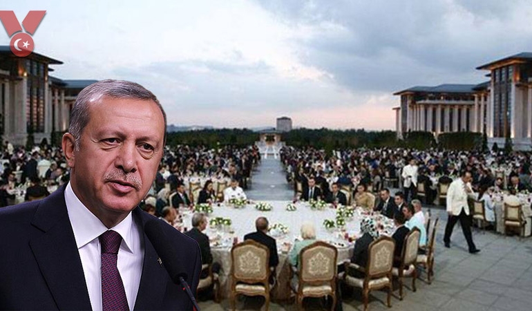 Saray’da milyonluk iftar sofrası!