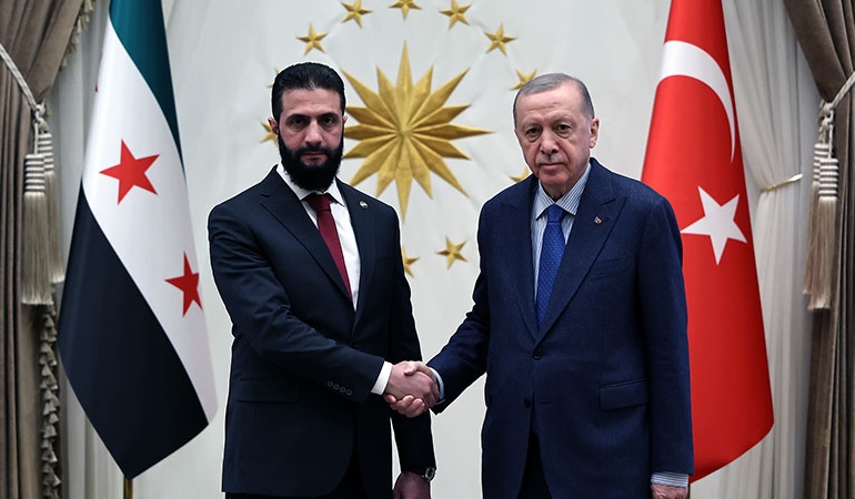 Ahmed Şara Türkiye’yi ziyaret edecek