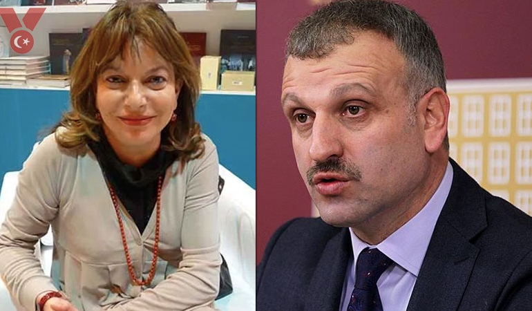Mine Kırıkkanat kendisini hedef alan Cumhurbaşkanı Başdanışmanı Oktay Saral’ı Erdoğan’a ihbar etti