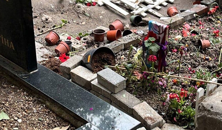 Minguzzi’nin mezarını tahrip eden şahıs yakalandı