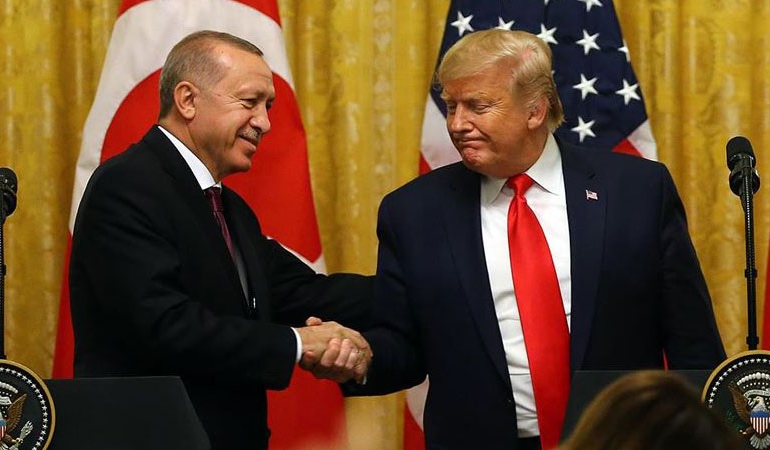 Trump’tan Erdoğan’a ‘Suriye’ övgüsü: ‘Kimsenin yapamadığını yaptı’