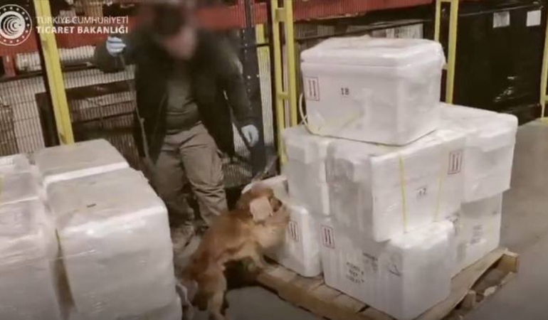 İstanbul Havalimanı’nda 455 kilo kokain ele geçirildi