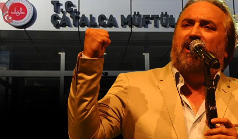 Kuzeyin Oğlu için ‘geberdi’ demişti: Çatalca Müftülüğü’nün bulunduğu sokağa Volkan Konak’ın adı verildi