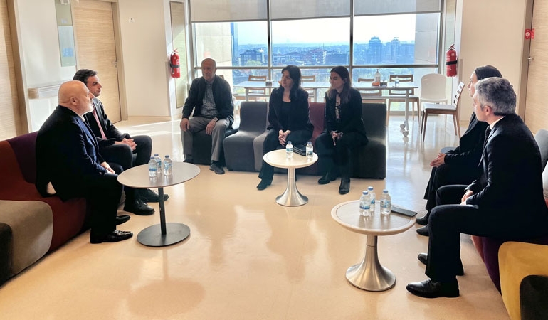 Vatan Partisi’nden DEM Parti’ye ziyaret