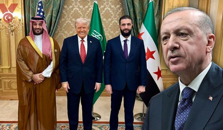 Dörtlü zirve… Erdoğan, Trump, Şara ve Prens Selman görüştü
