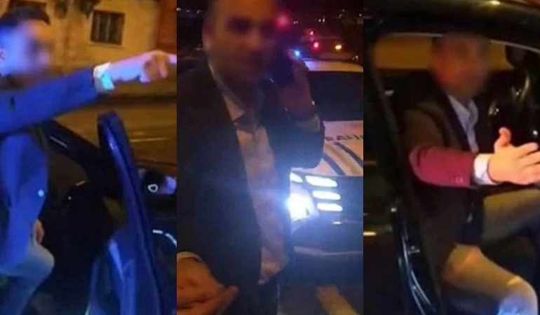 AKP’li eski başkandan polise: ‘Siz kimsiniz lan! O…çocukları!’