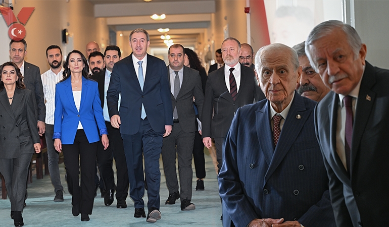 DEM Parti’den MHP’ye ziyaret: Bahçeli karşıladı… Ne konuştular?