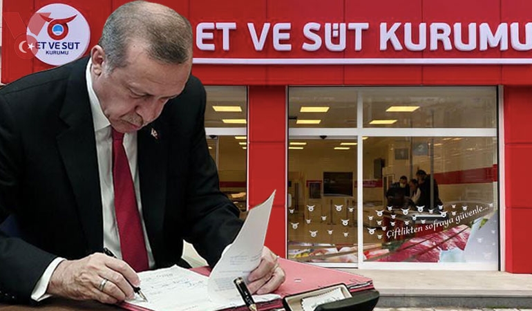 Erdoğan imzaladı… Et ve Süt Kurumu’na yeni ‘ithalat’ yetkisi!