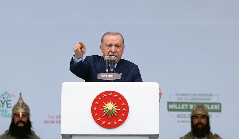 Erdoğan’dan CHP’ye ‘Benjamin Franklin’ göndermesi