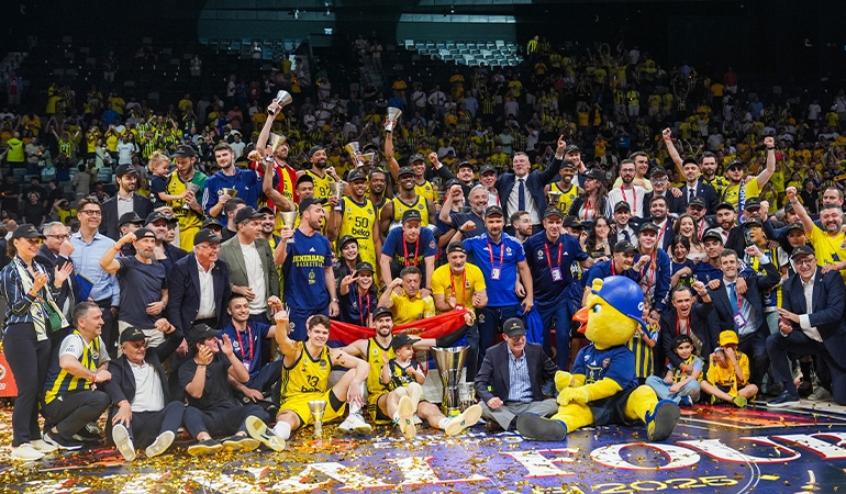 EuroLeague’de şampiyon Fenerbahçe!