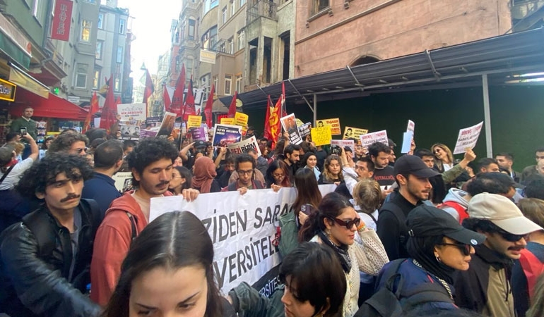 Taksim’de Gezi eylemleri anması: Polis izin yürüyüşe vermedi, gözaltılar var