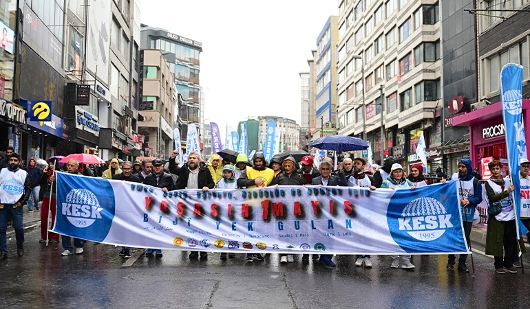 Sendikalardan 1 Mayıs’ta ortak manifesto: Çalışırken ölmediğimiz bir Türkiye mümkün!