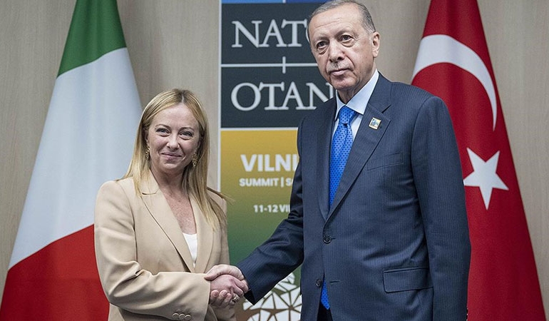 Erdoğan, İtalya Başbakanı Meloni ile görüştü: İşte konuşulanlar