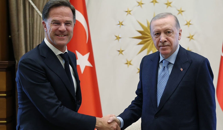 Rutte ile görüşen Erdoğan: ‘NATO için elimizden geleni yapmayı sürdüreceğiz’