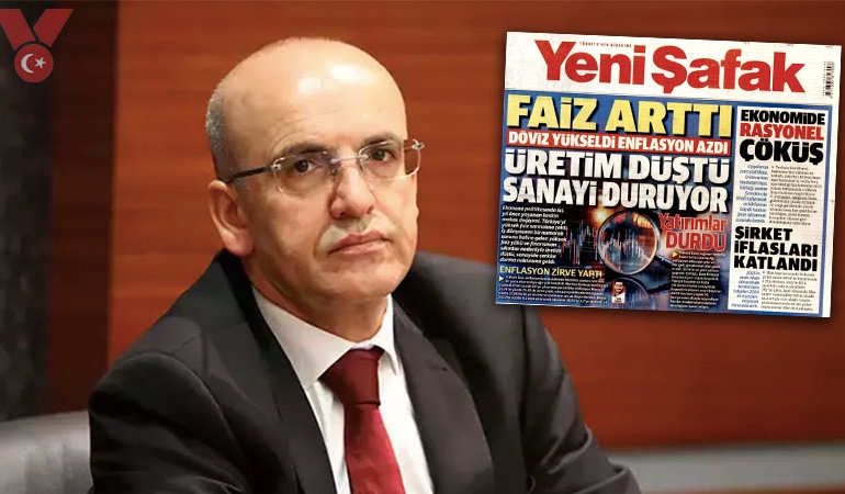 Yeni Şafak Mehmet Şimşek’i yerden yere vurdu