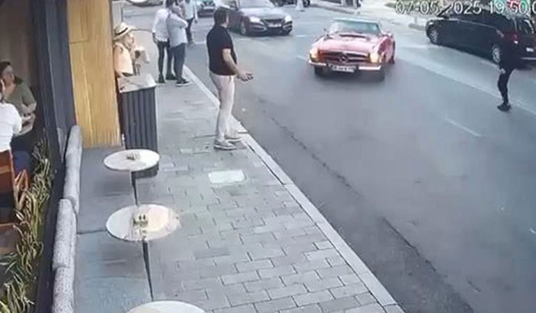 Vale servet değerindeki araçla böyle kaza yaptı