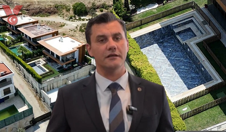 Ferdi Zeyrek’in evinde inceleme: Havuzun suyu boşaltıldı, çevresi çitlerle çevrildi